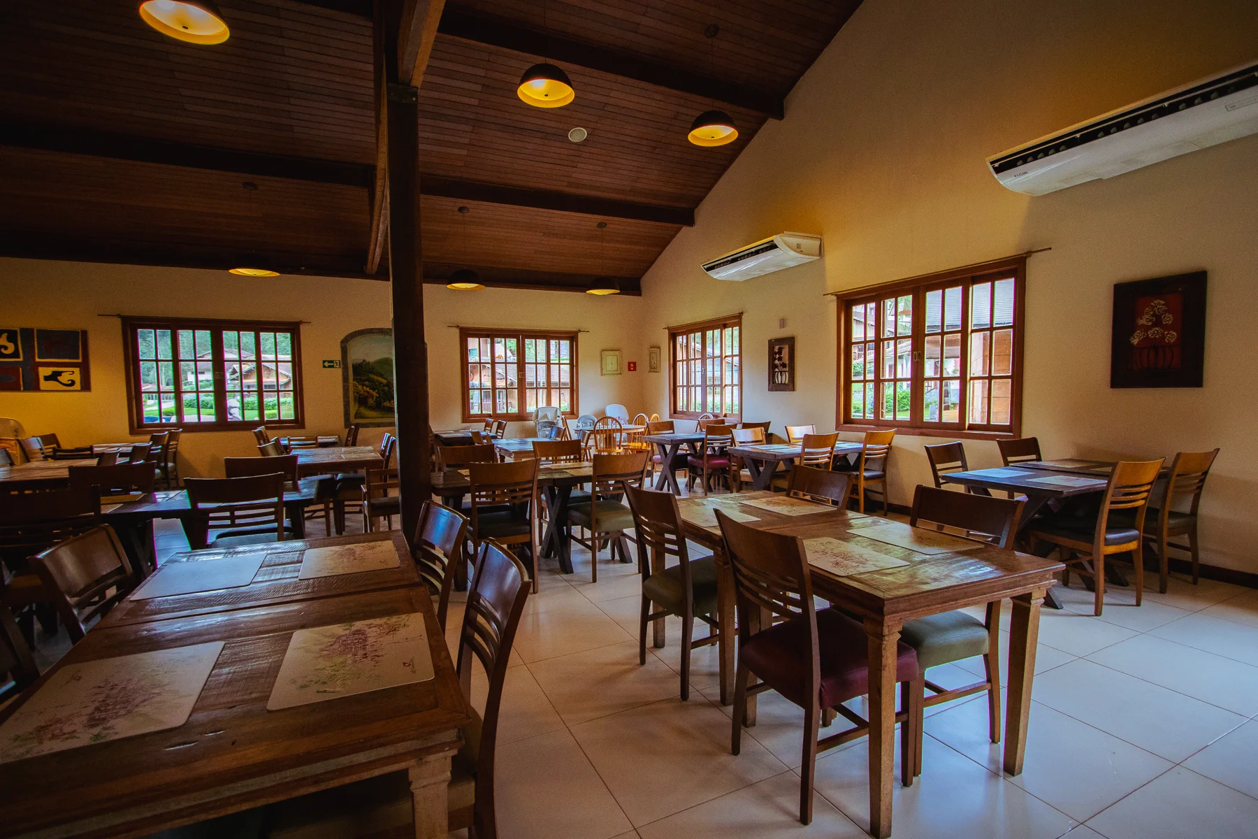 Salão do Restaurante Gasthaus