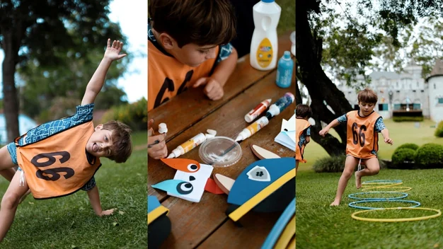 Recreação infantil: brincadeiras e atividades criativas